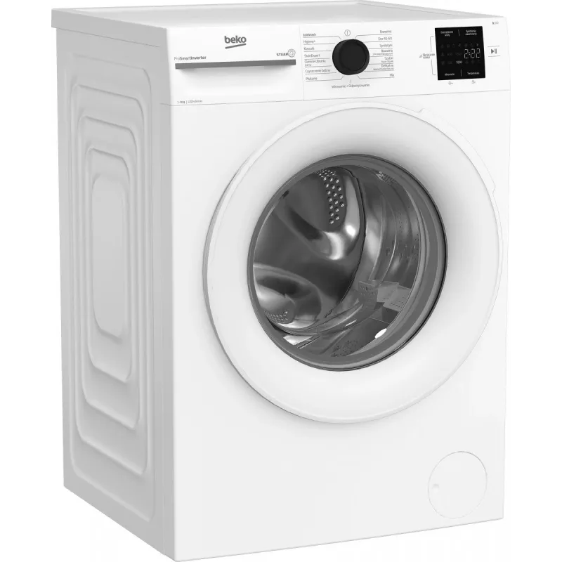 BEKO BM1WFU38225WW práčka b100 8 kg 1200 ot/min AquaWave biela