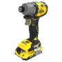 Stanley SFMCF830D2K-QW bezuhlíkový rázový uťahovák, 2×2,0 Ah, 3200 ot./min, čierno-žltý