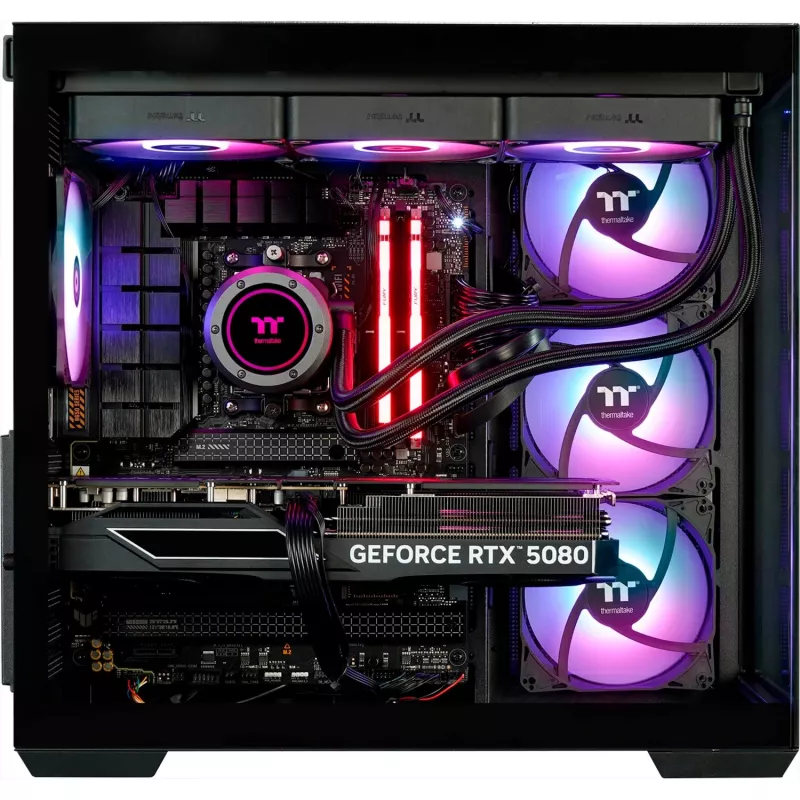 Thermaltake FTW RTX 5080 čierny Intel Core i7 16 GB 1 TB SSD NVIDIA RTX 5080 Windows 11 Home 64-Bit