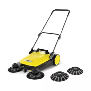 Zametacia kosačka Kärcher S 4 Twin 2-in-1 čierna žltá