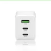 Napájacia nabíjačka everActive SQ-655Q 65W, 1×USB-A + 2×USB-C rýchle nabíjanie