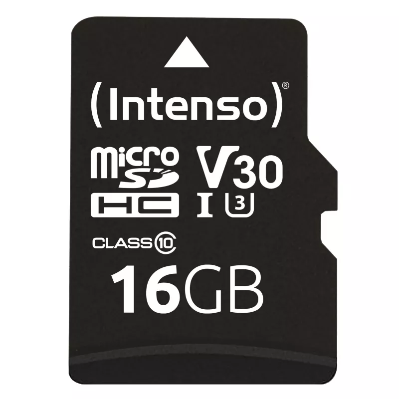 MEMORY MICRO SDHC 16GB C10/W/ADAPTER 3433470 INTENSO