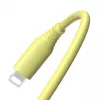 USB na Lightning kábel Tellur T-MLX46884 3A 1m žltý