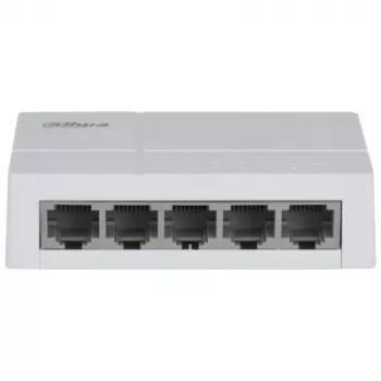 Dahua Technology PoE DH-SF1005L sieťový switch unmanaged Fast Ethernet (10/100) Power over Ethernet (PoE) desktop svetlosivá