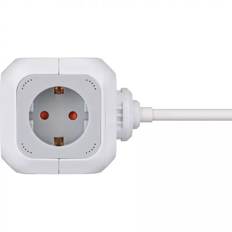 Brennenstuhl 1150090 predlžovací kábel 1,4 m 4 AC výstupy interiér biely (1150090)