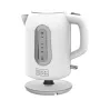 Rýchlovarná kanvica Black & Decker 1,7 L 2200 W biela