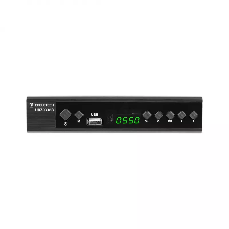 Cabletech URZ0336C tuner / dekodér DVB-T2, H.265 HEVC