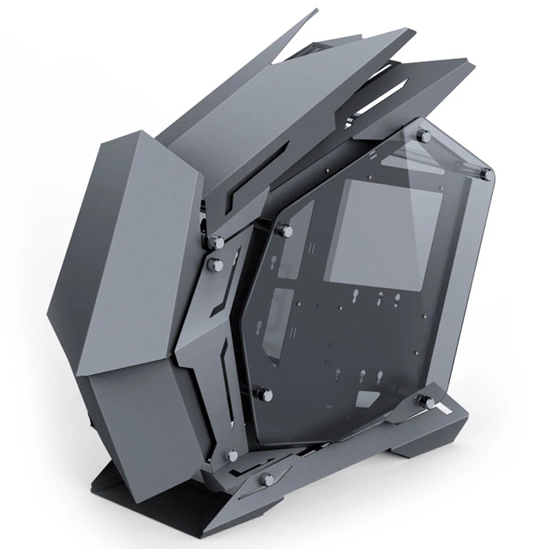 Jonsbo MOD3 Mini Micro-ATX Tower Showcase Tempered Glass - sivá - Tower