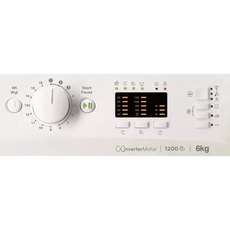 Práčka Indesit MTWSA 61294 W PL 1200 ot/min 6 kg