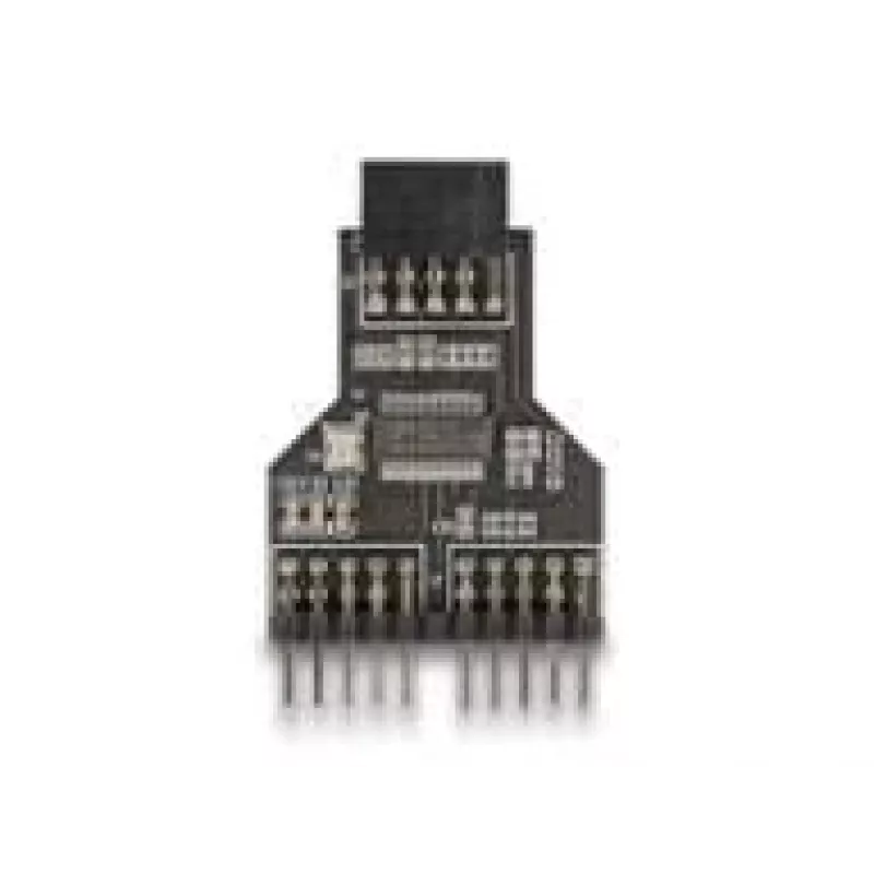 DeLOCK 60045 káblový adaptér 9-pin USB 2.0 2 x 9-pin header čierny