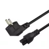 Savio CL-158 napájací kábel IEC C5 na zástrčku C/E/F, 3 m, čierny