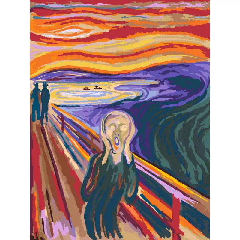CreArt ART Collection - Munch: Výkrik, maľovanie