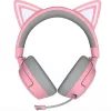 Razer Kraken Kitty V3 Pro - Quartz headset káblový & bezdrôtový s čelenkou herný USB Type-A Bluetooth ružový