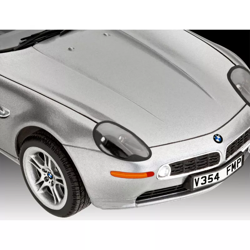 REVELL BMW Z8 1:24 stavebnica, hotový model auta