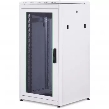 DIGITUS Professional Unique DN-19 22U-6/6-1 - skriňa - svetlosivá, RAL 7035 - 22U - 48,3 cm (19