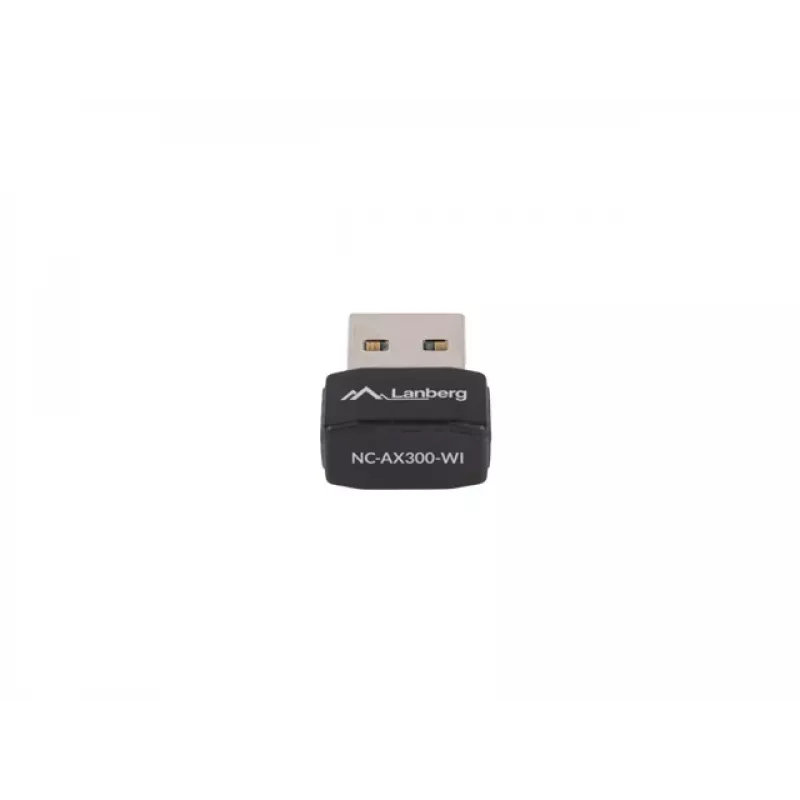 Lanberg USB adaptér WLAN karta, NC-AX300-WI AX300