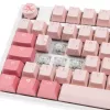 Ducky One 3 TKL Gossamer Pink klávesnica Gaming USB nemecká ružová, biela