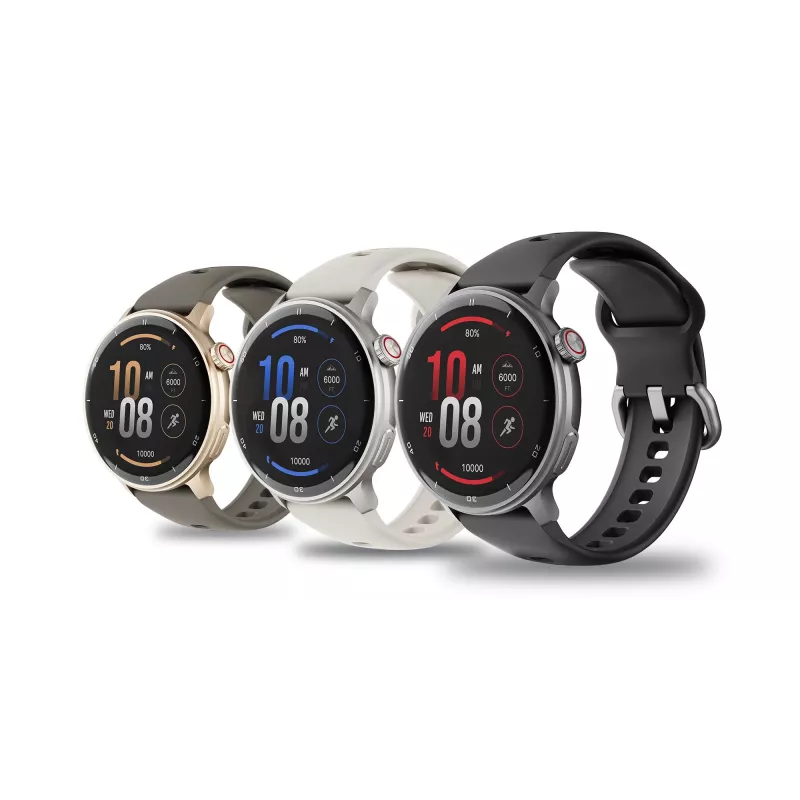 Smartwatch Stelio Activ GPS 46 mm strieborná STSWA101SR, GPS, 46 mm puzdro