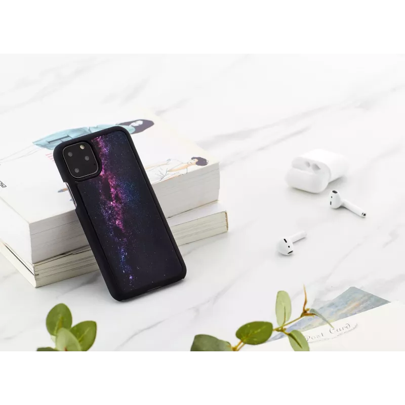 Puzdro na telefón iKins pre iPhone 11 Pro – milky way čierna ochranné puzdro