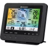 Bresser 7002580 Weather Center 5-in-1 digitálna meteostanica Wi-Fi s profesionálnym senzorom, displej 5,7″, sieťové napájanie, čierna