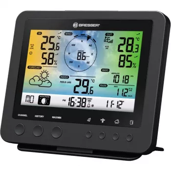 Bresser Optics 7002580 digitálna meteorologická stanica čierna AC Wi-Fi