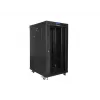 Voľne stojaca rack skriňa LANBERG FF01-6822-12BL 22U čierna 1200 kg