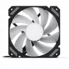 SHARKOON SHARK Mirror RGB PWM 120 mm ventilátor do skrinky, 1500 RPM, čierny