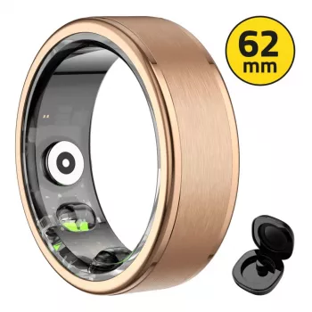 Smart Ring MANTA SR01GD 62mm OneRing Gold — veľkosť 62, kovovo-zlaté prevedenie