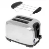 Hriankovač Adler AD 3222 2 plátky 1000 W strieborná