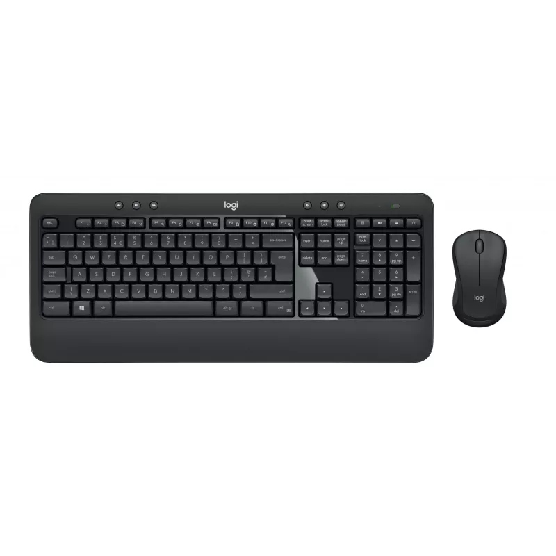 Logitech MK540 Advanced – sada klávesnica a myš – bezdrôtová – 2,4 GHz – QWERTY – talianska