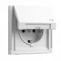 Gira TX_44 zásuvka Schuko čistobiela, model 445466