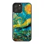 Ochranné puzdro iKins pre Apple iPhone 12 Pro Max — starry night čierna