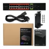 Sieťový switch QOLTEC 52292 — Gigabit Ethernet PoE, 16x RJ45, 2x RJ45 uplink, 2x SFP