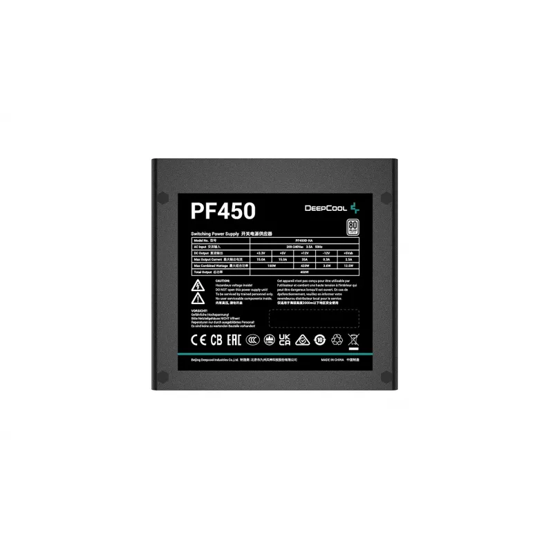 Napájací zdroj DeepCool PF450 450 W