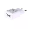 Akyga AK-CH-11 USB-A sieťová nabíjačka 15 W, Quick Charge 3.0, biela
