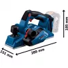 Elektrický hoblík Bosch GHO 18V-26 18,0 V (len zariadenie, bez batérie)