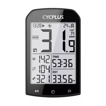 GPS cyklistický počítač Cycplus M1, 2,9-palcový displej, Bluetooth