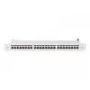 Lanberg PPS7-1024-S prepojovací panel 19 palcov 1U, 24 portov, Cat7, tienený FTP, sivý