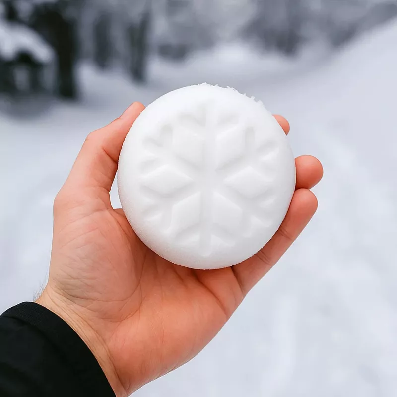 Forma na snehové gule Jamara 461146 38 cm červená