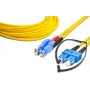 Lightwin vysokokvalitný duplexný optický patch kábel - SM - LSH - SC (LDP-09 LSH-SC 10.0)
