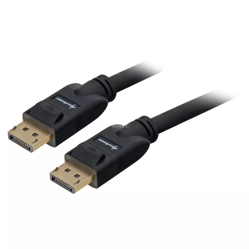 DisplayPort kábel Sharkoon 1.3, 4K, 1 m, čierny