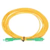 Extralink SC/APC-SC/APC Patch kábel, Singlemode, Simplex, G.657A1, 3mm, 3m