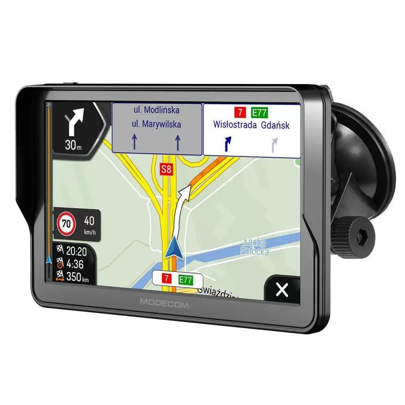 Auto navigácia MODECOM FreeWAY CX 7.3 iGO, 7 palcov 800x480, 16 GB, MicroSDHC, Bluetooth, Windows CE 6.0