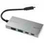 USB 3.1-C adaptér SILVERSTONE SST-EP09C – USB-C na USB-A konektivita, strieborný povrch