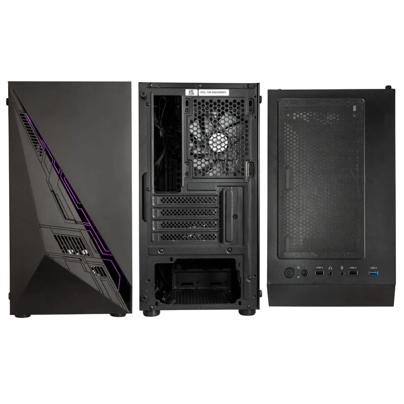 Počítačová skriňa Kolink Inspire K2 Plus ARGB Micro-ATX čierna