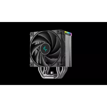 Chladič vzduchu DeepCool AK500S Digital SE — 120 mm ventilátor, podporuje LGA1700/AM5/AM4 a Intel LGA115x/1200 socket, čierny