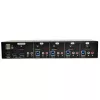 EATON TRIPPLITE 4-portový DisplayPort KVM prepínač s audio káblami a USB 3.0 SuperSpeed hub (B004-DPUA4-K)