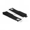 DeLOCK suchý zips heavy-duty 435x50mm čierny 5 ks