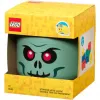 LEGO Storage Head Skeleton, úložná krabica čierna/červená, veľká
