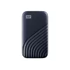 WD My Passport SSD WDBAGF0010BBL - SSD - šifrovaný - 1 TB - externý (prenosný) - USB 3.2 Gen 2 (USB-C konektor) - 256-bit AES - polnočná modrá